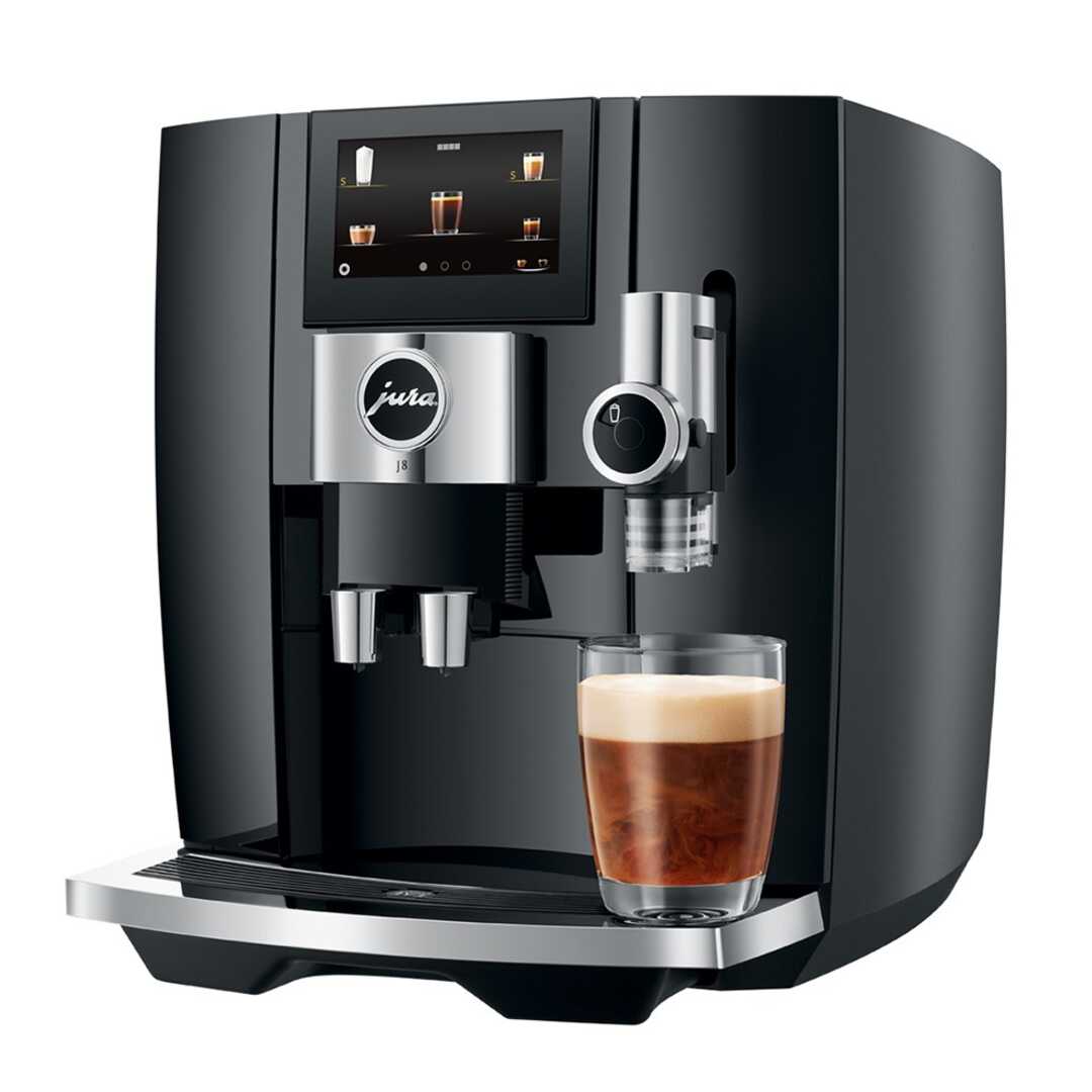 CAFET. JURA J8 PIANO BLACK SUPERAUT 15457